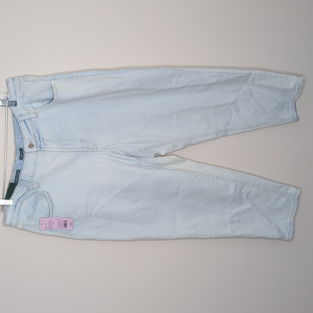 High rise tapered jeans size 16